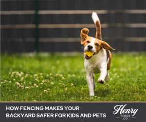 How Fencing Makes Your Backyard Safer for Kids and Pets